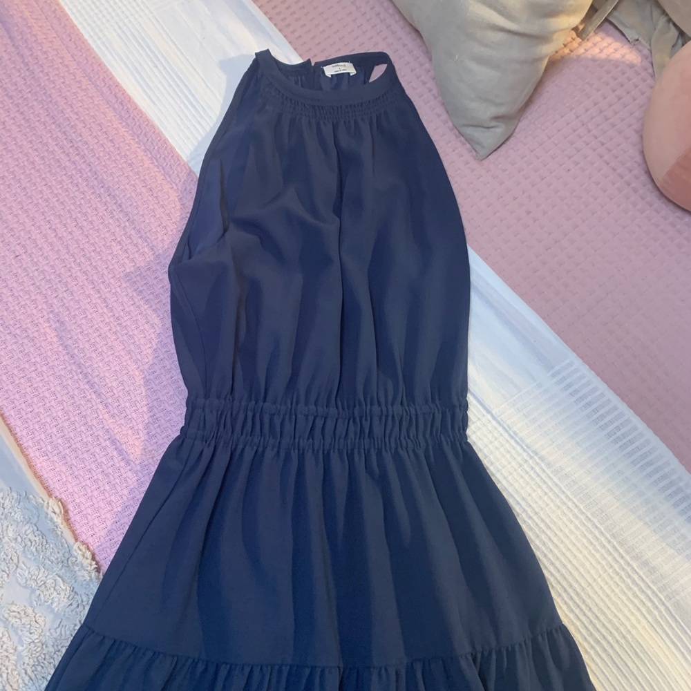 Wilfred Navy Blue Maxi Dress - Picture 3 of 8